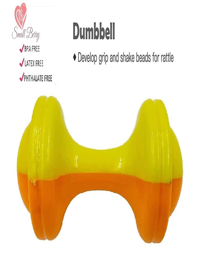 SmallBerry™ Bright and Colorful Attractive Set Baby Musical Rattle Playset for Infant and Toddlers Rattle Set_Multicolored_4 Piece - Image 4